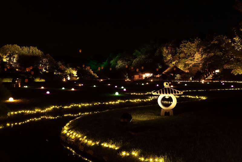 岡山後楽園　幻想庭園2022